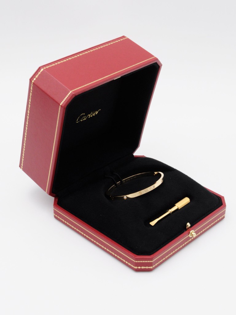 Cartier Love bracelet, Small Model, 6 Diamonds