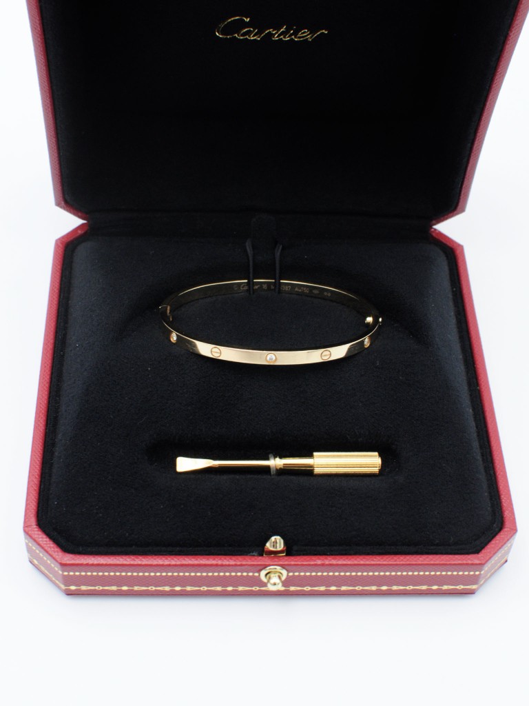 Cartier Love bracelet, Small Model, 6 Diamonds