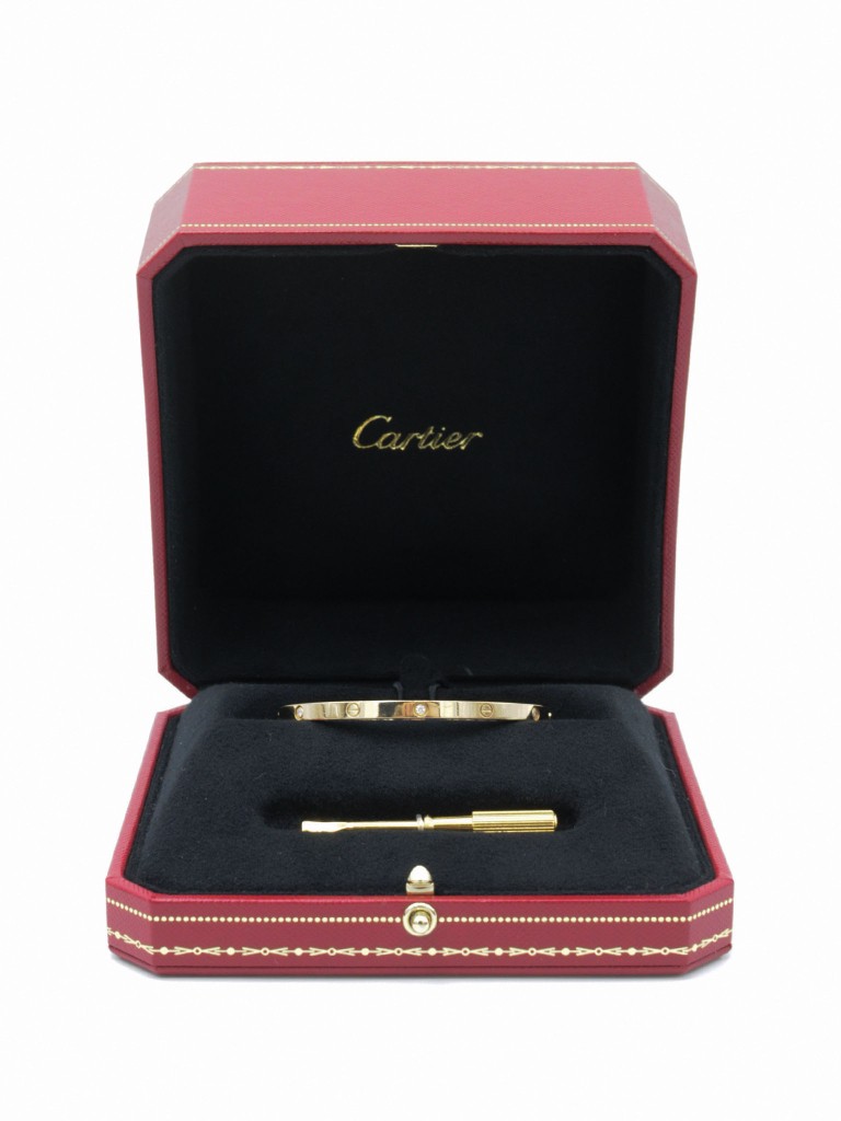 Cartier Love bracelet, Small Model, 6 Diamonds