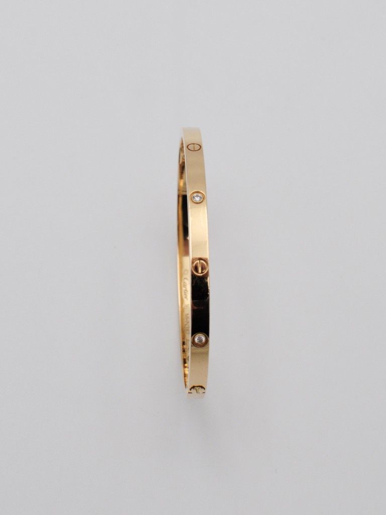 Cartier Love bracelet, Small Model, 6 Diamonds