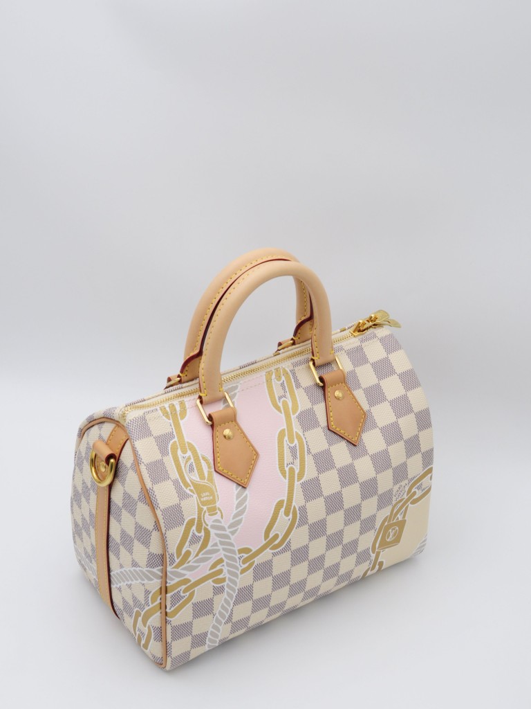 Louis Vuitton Damier Azur Nautical Speedy Bandouliere 25 bag