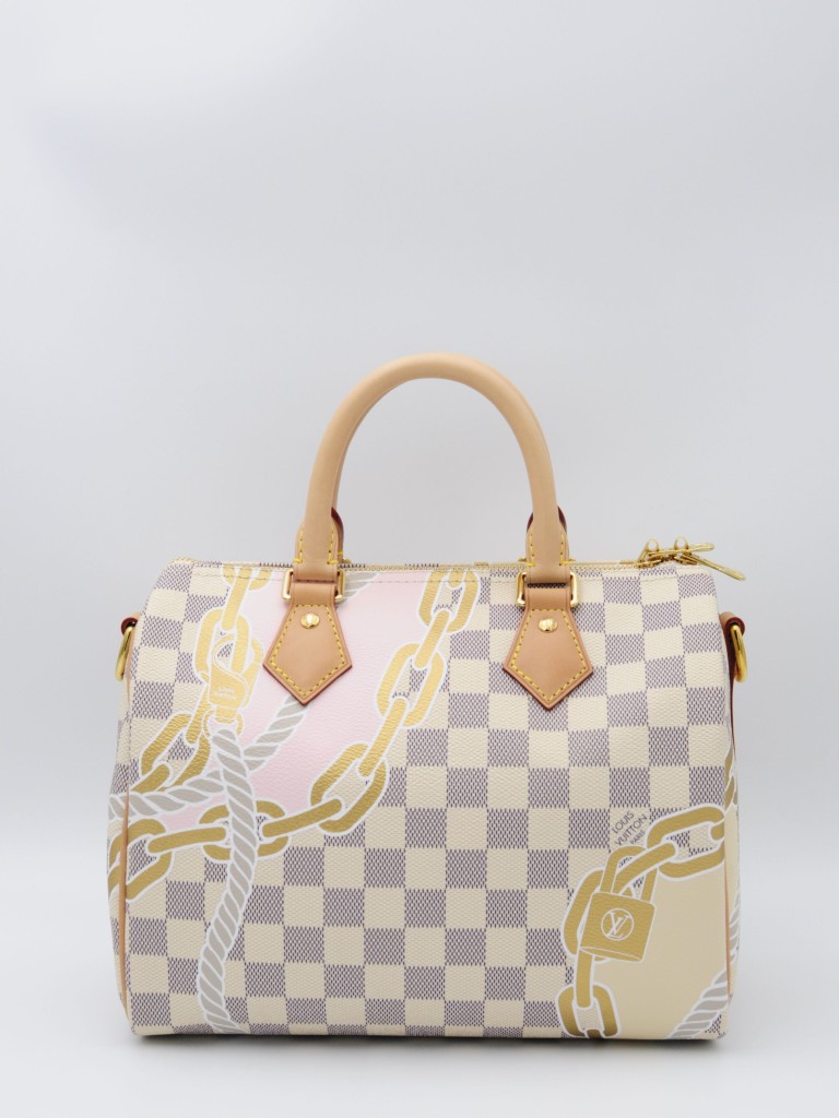 Louis Vuitton Damier Azur Nautical Speedy Bandouliere 25 bag