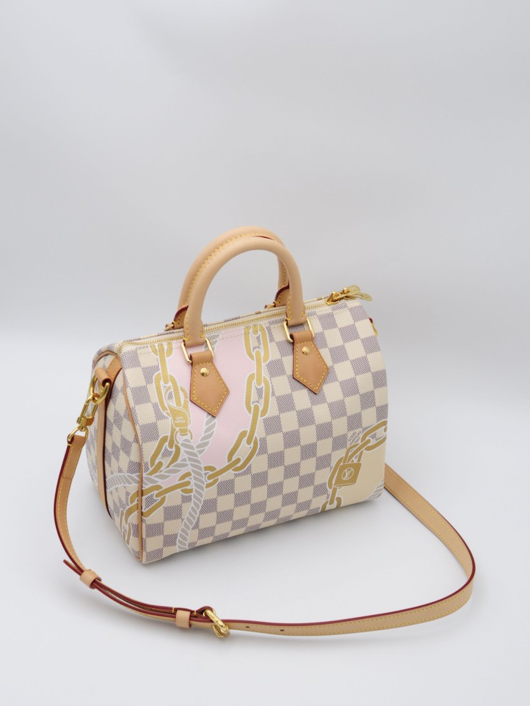Louis Vuitton Damier Azur Nautical Speedy Bandouliere 25 bag
