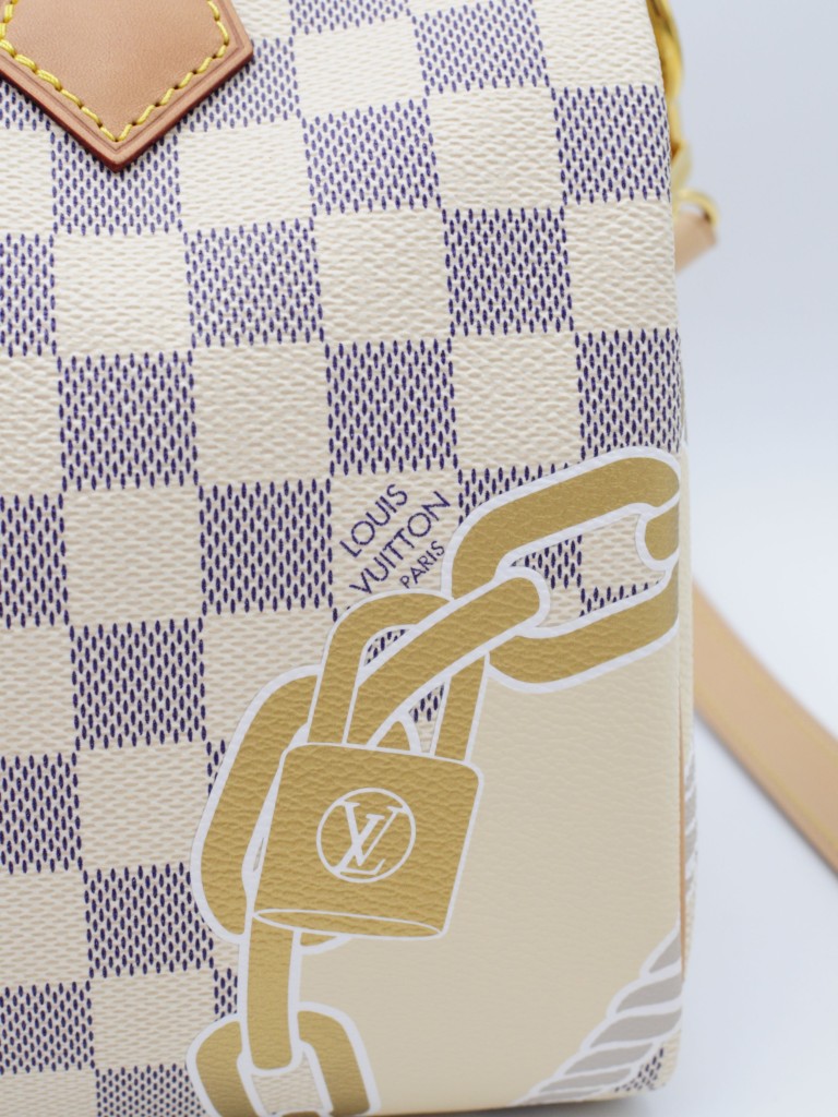 Louis Vuitton Damier Azur Nautical Speedy Bandouliere 25 bag