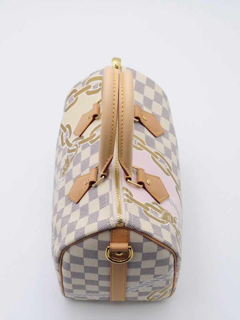 Louis Vuitton Damier Azur Nautical Speedy Bandouliere 25 bag
