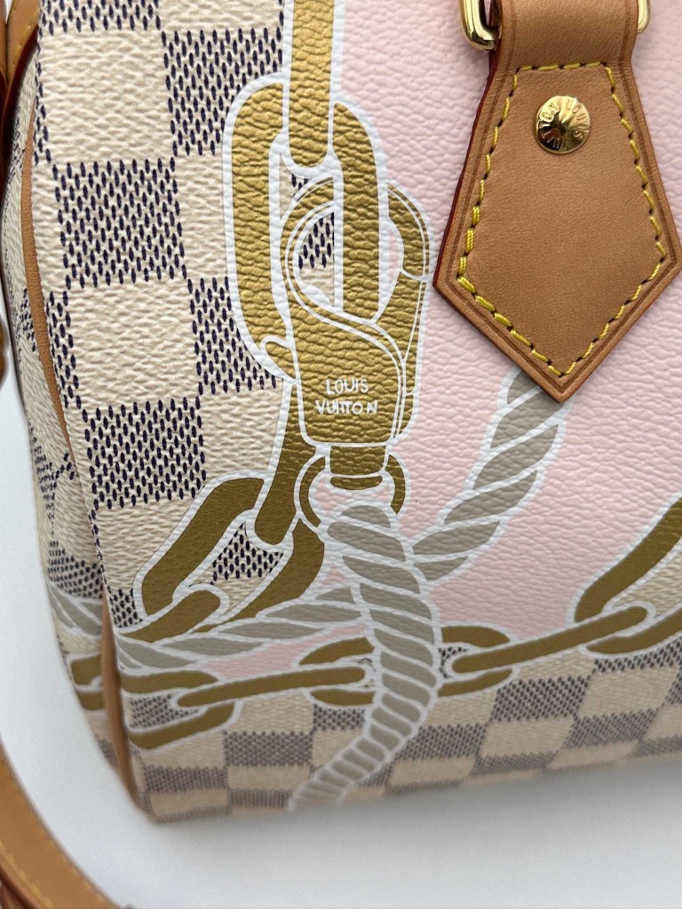 Louis Vuitton Damier Azur Nautical Speedy Bandouliere 25 bag