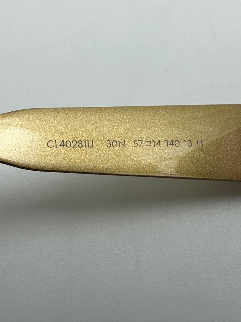 Celine okulary przeciwsłoneczne CL40281U-30N