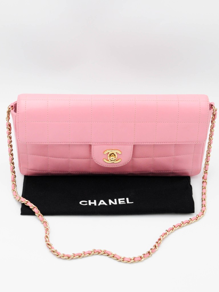 Chanel East West Chocolate Bar bag