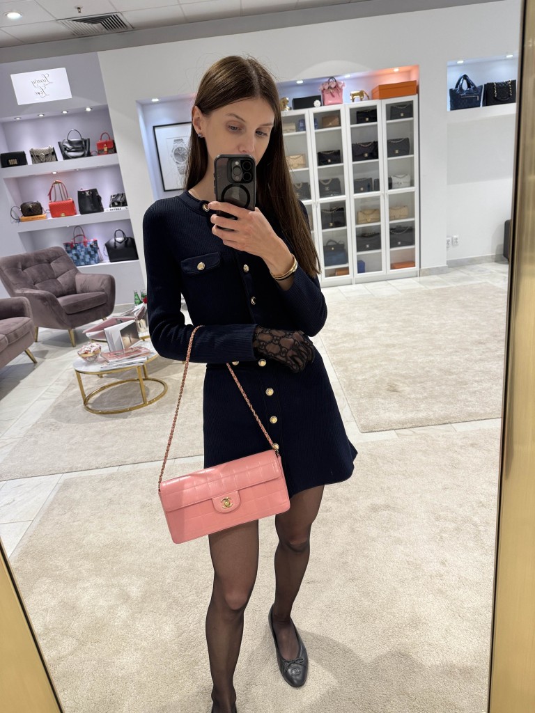Chanel East West Chocolate Bar torebka