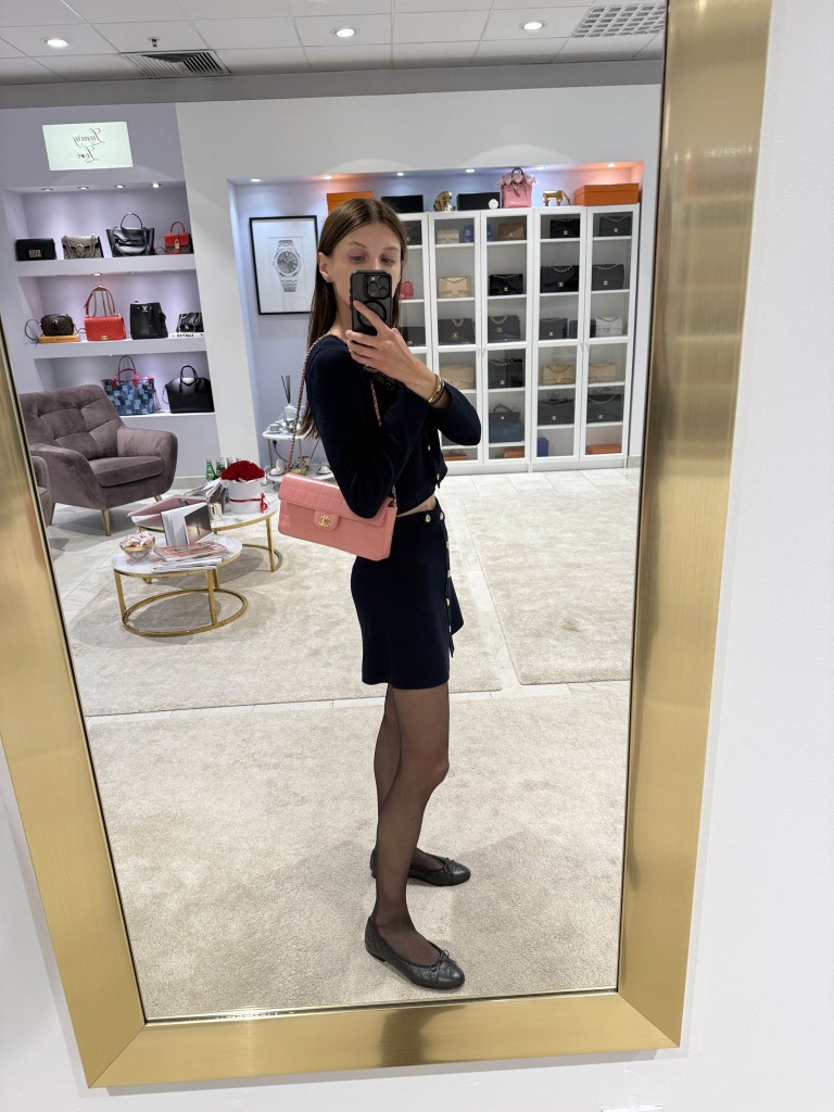 Chanel East West Chocolate Bar bag
