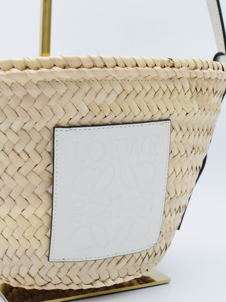 Loewe raffia basket
