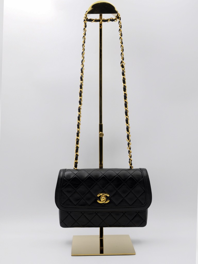 Chanel torebka vintage z portfelem