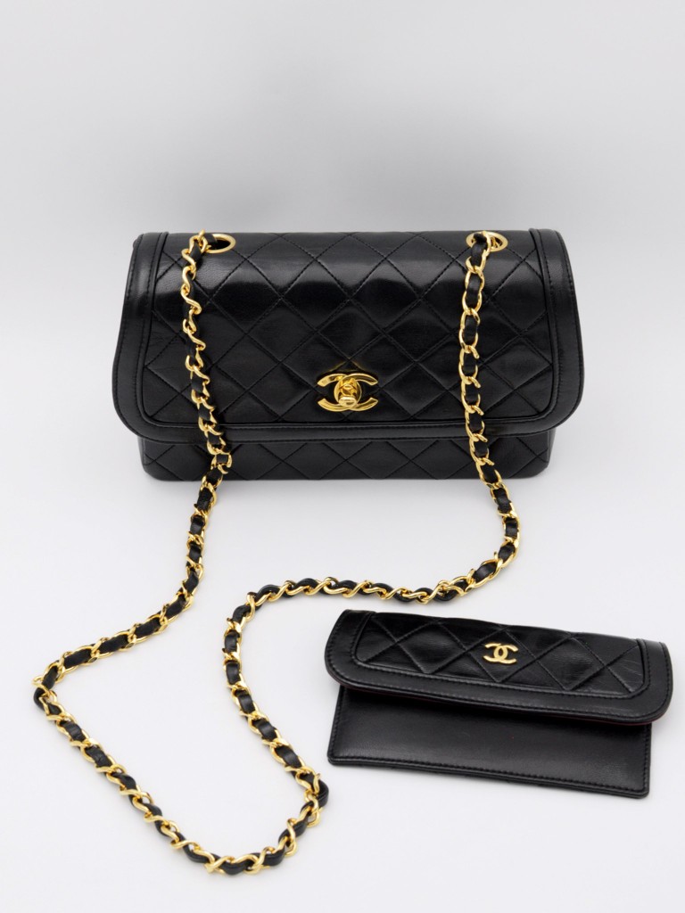 Chanel Vintage Flap Bag with the wallet