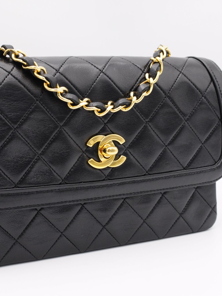 Chanel Vintage Flap Bag with the wallet