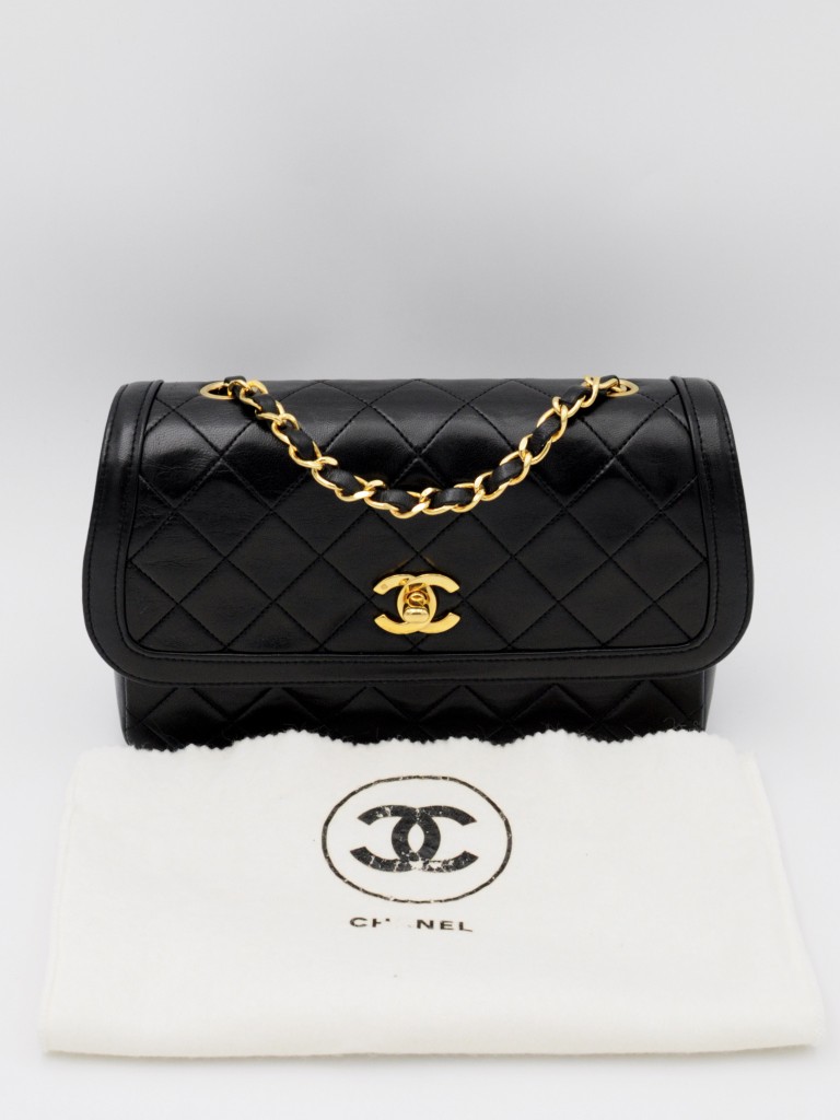 Chanel torebka vintage z portfelem