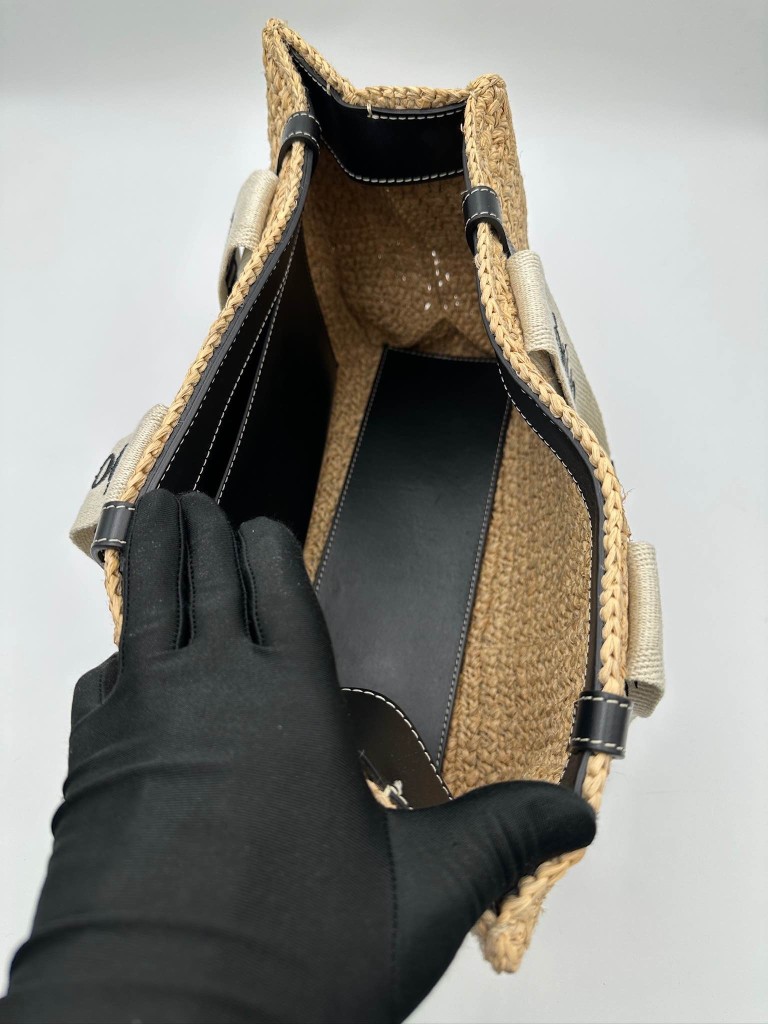 Chloe Raffia Tote Bag