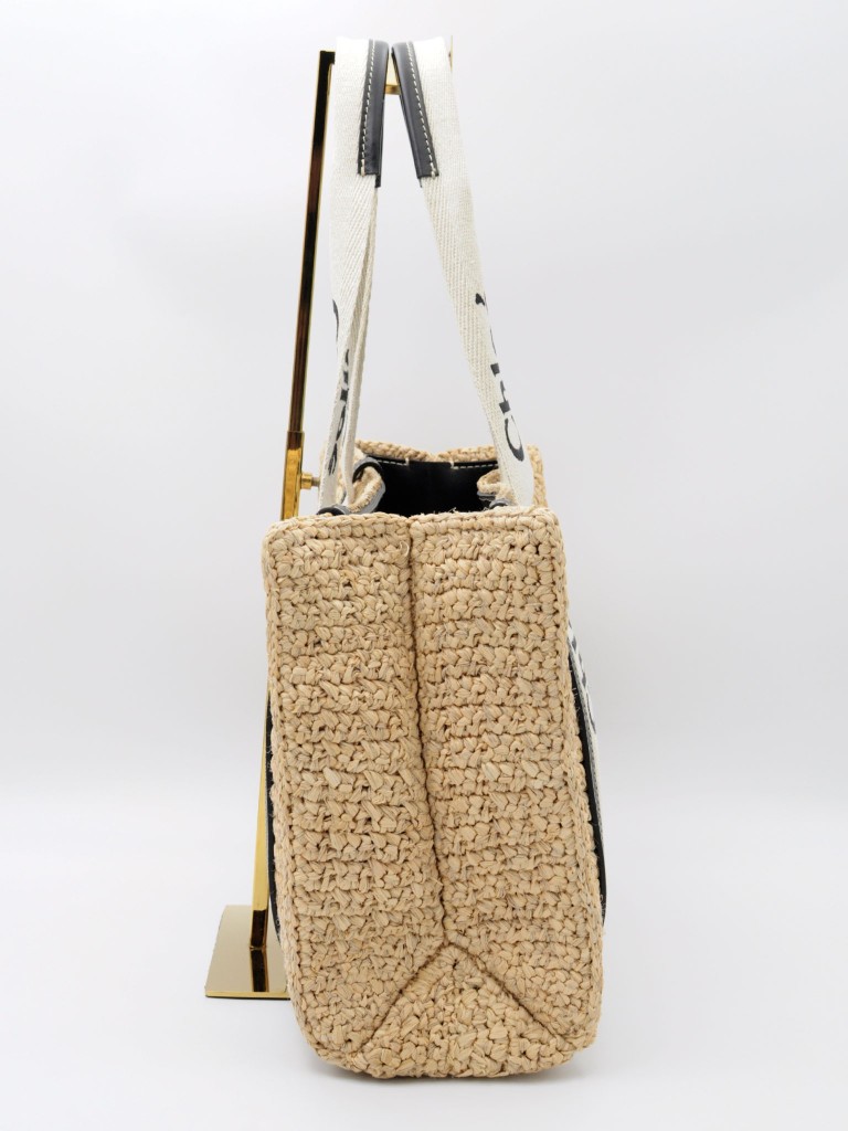 Chloe Raffia Tote Bag