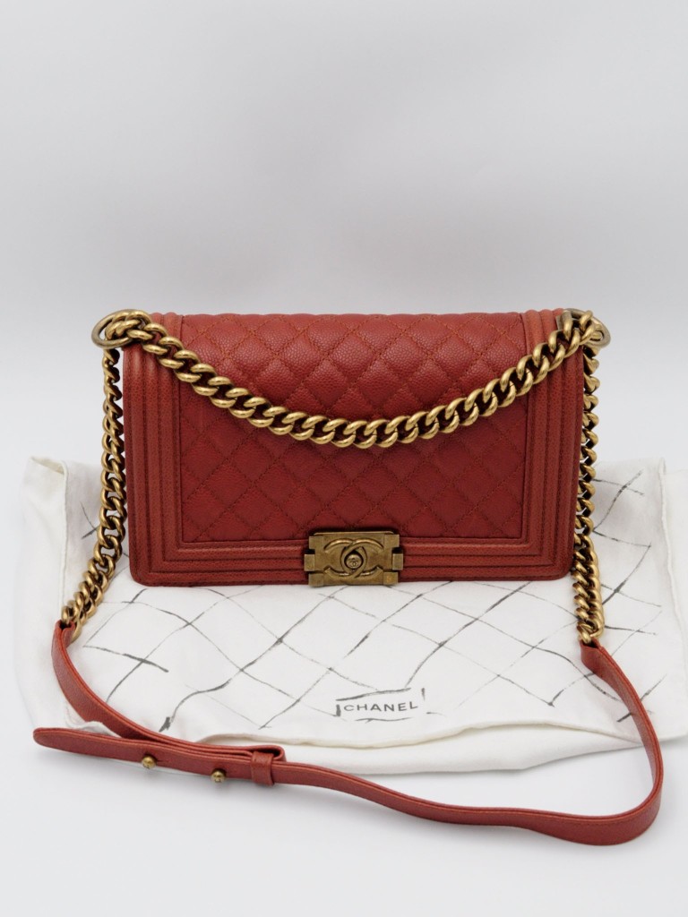 Chanel Boy Old Medium torebka