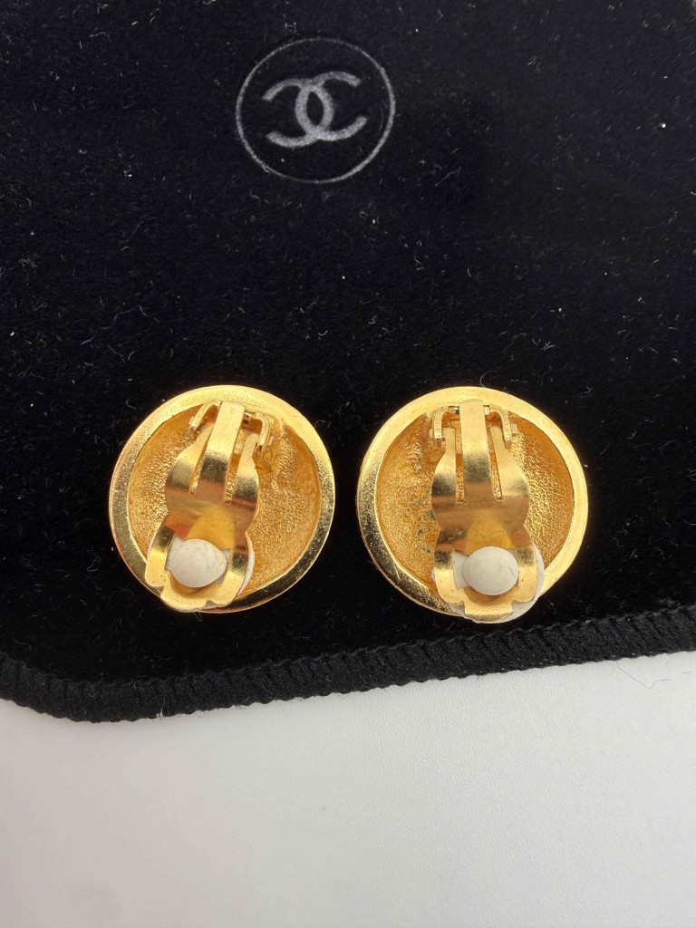 Chanel klipsy vintage
