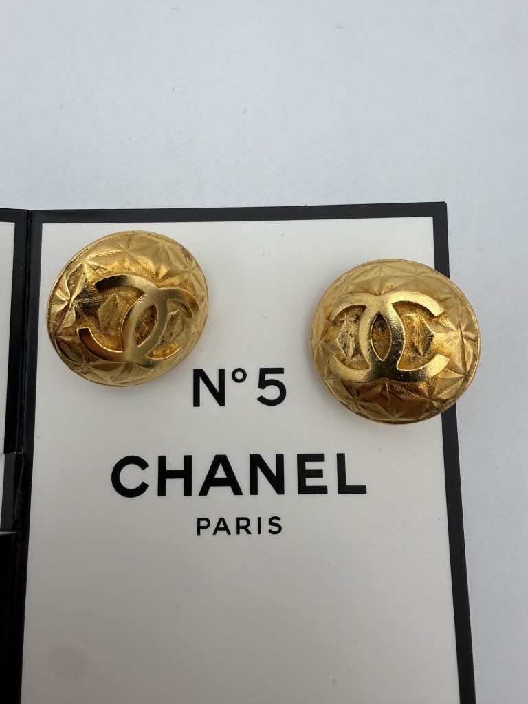 Chanel klipsy vintage