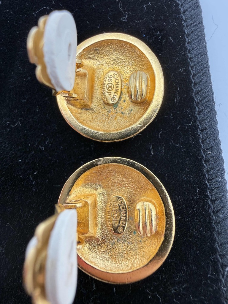 Chanel klipsy vintage