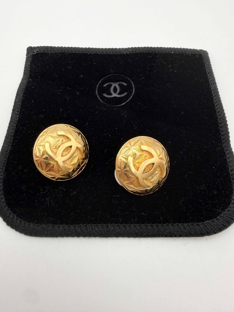 Chanel klipsy vintage
