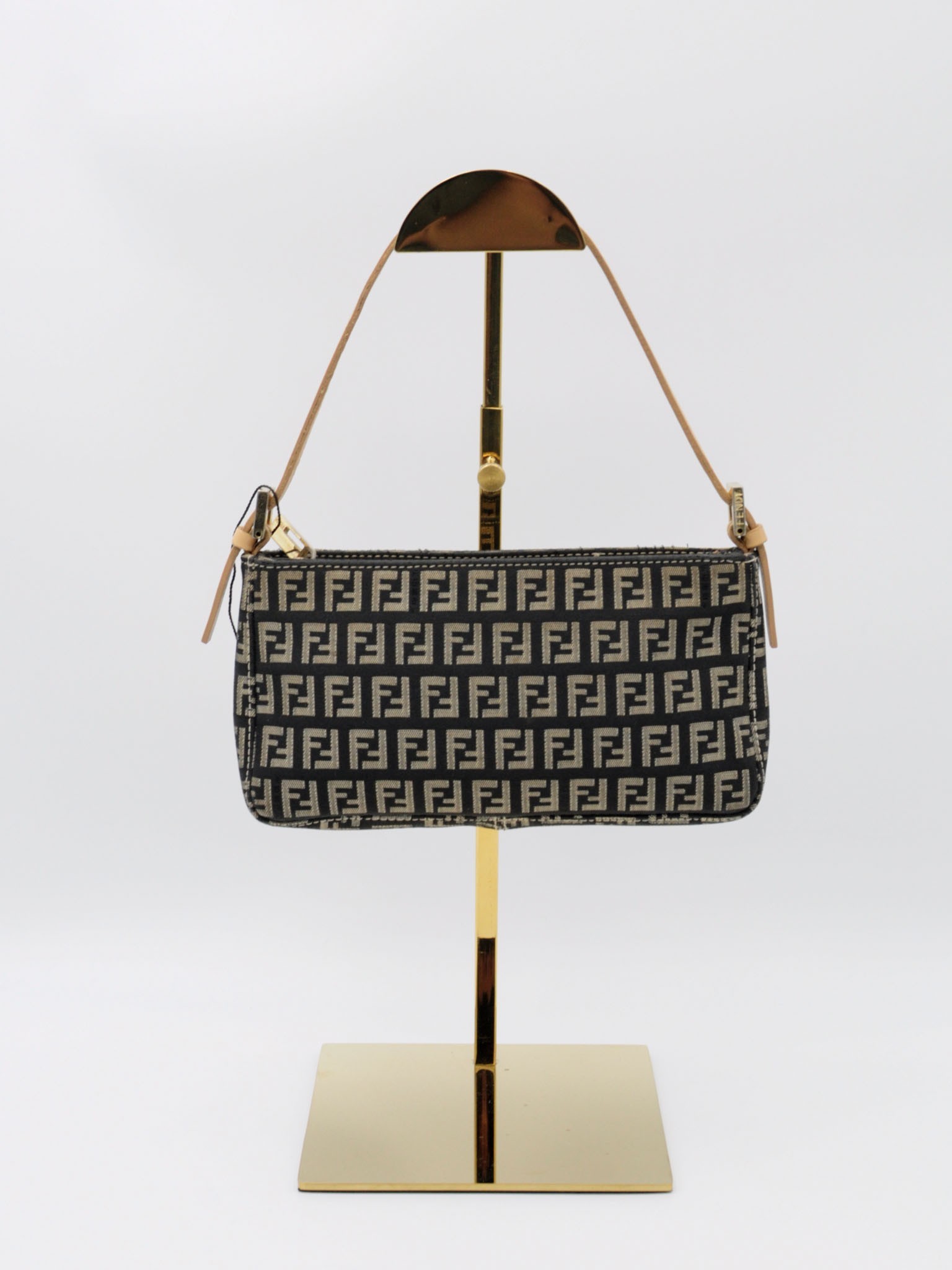 Fendi Baguette Zucca Shoulder Bag