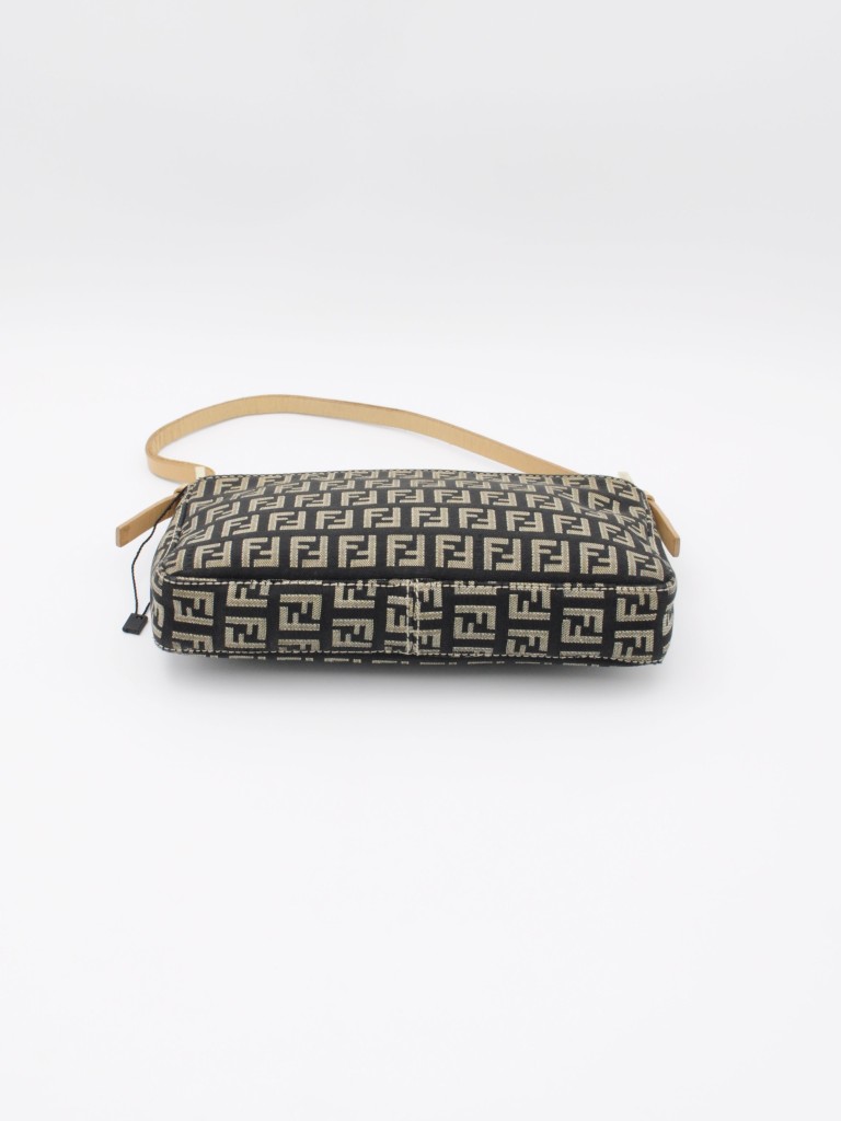 Fendi Baguette Zucca Shoulder Bag
