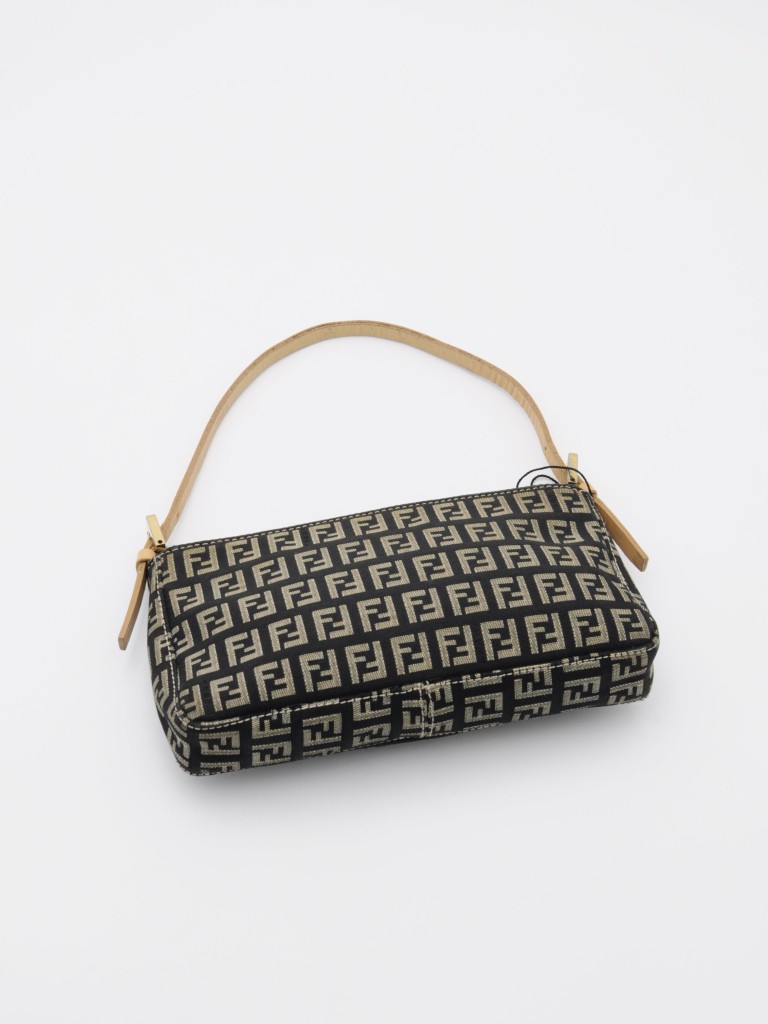 Fendi Baguette Zucca Shoulder Bag