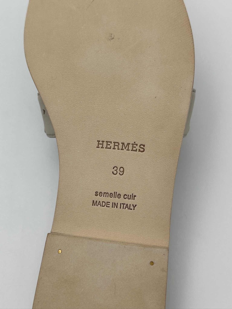 Hermes Oran sandals