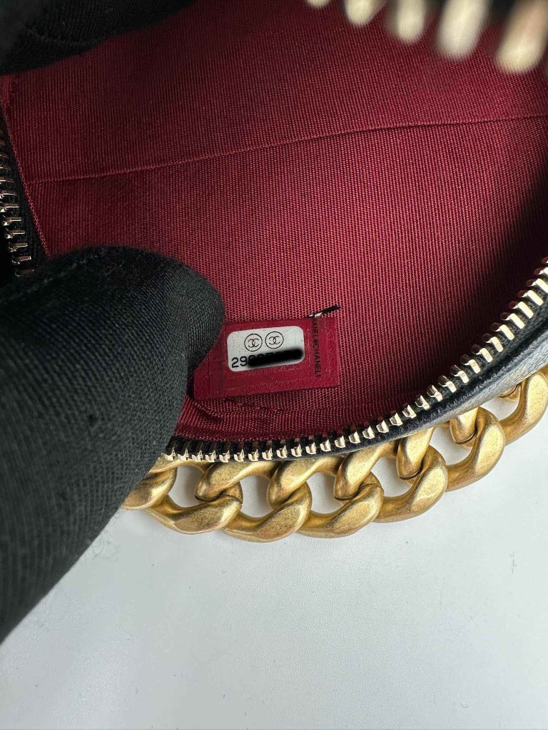 Chanel 19 okrągła mini torebka