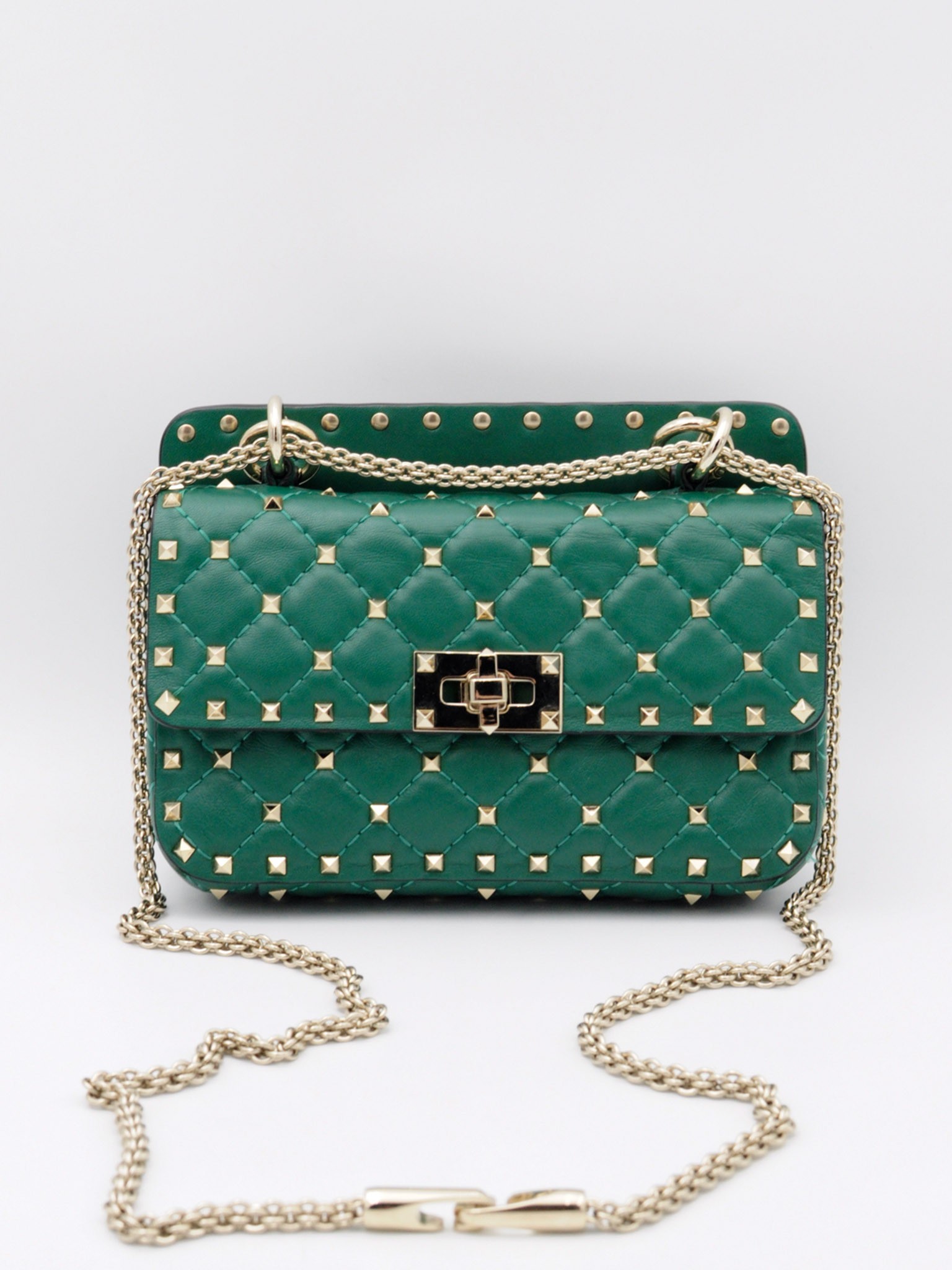 Valentino Garavani Small Rockstud Spike torebka