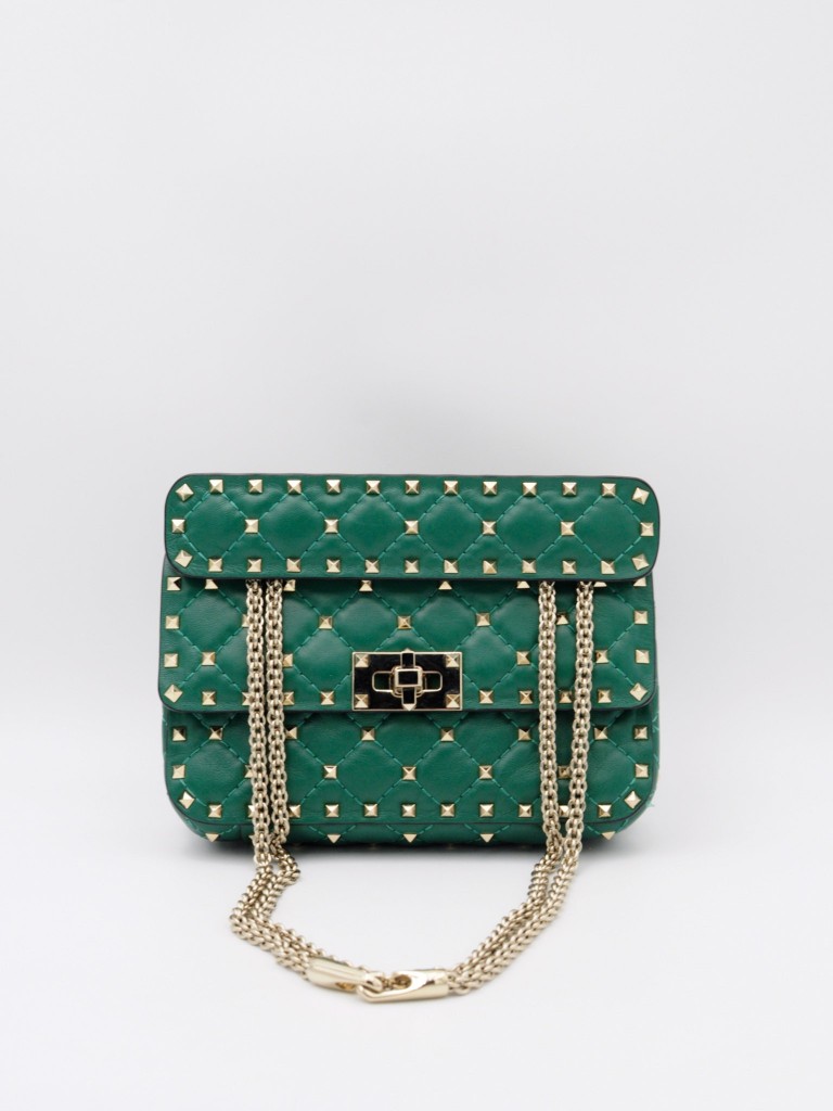 Valentino Garavani Small Rockstud Spike torebka