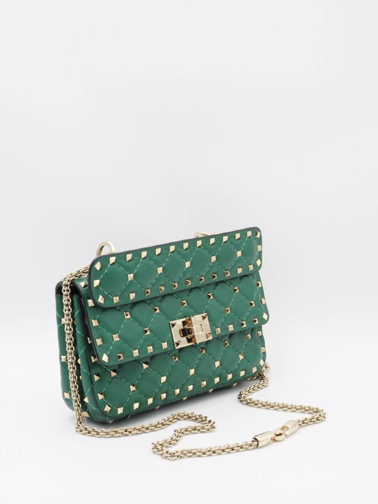 Valentino Garavani Small Rockstud Spike torebka