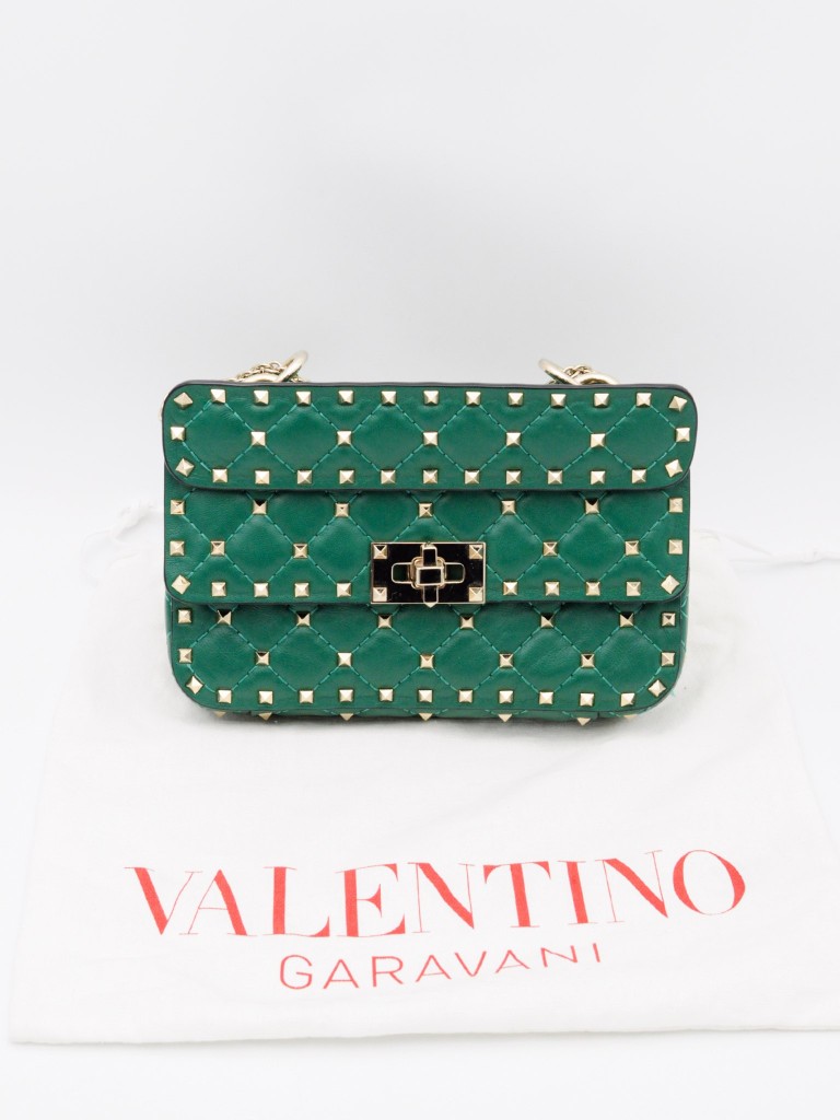 Valentino Garavani Small Rockstud Spike torebka