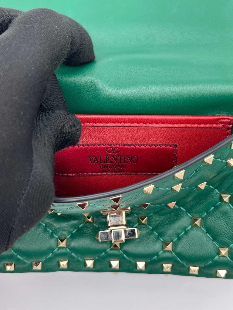 Valentino Garavani Small Rockstud Spike torebka