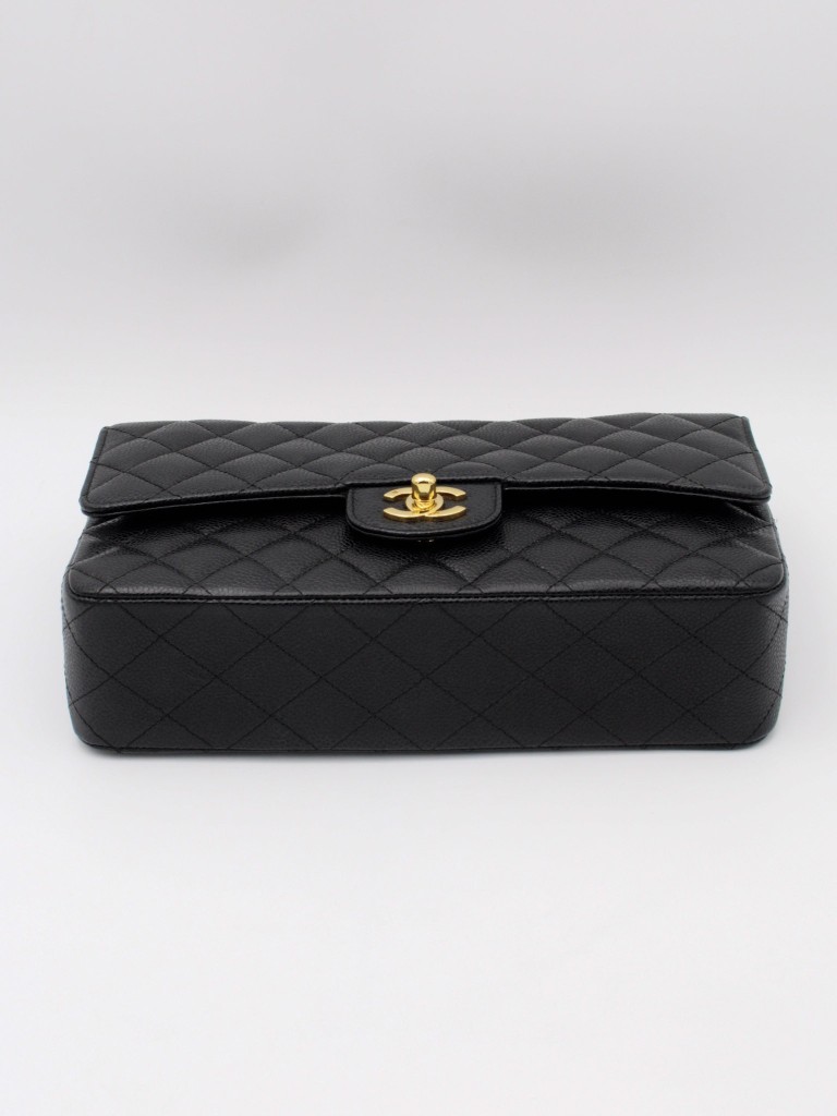 Classic Medium Double Flap Vintage 24k torebka