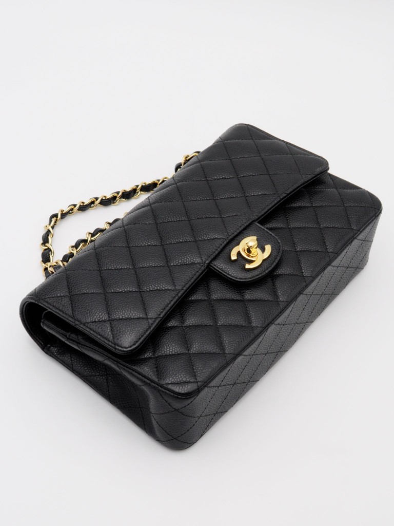 Classic Medium Double Flap Vintage 24k torebka