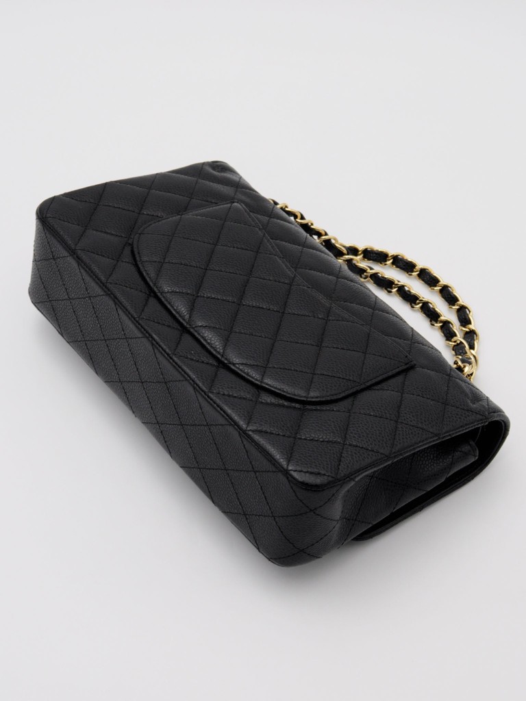 Classic Medium Double Flap Vintage 24k torebka