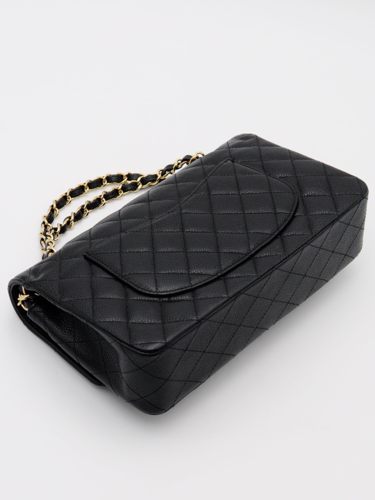 Classic Medium Double Flap Vintage 24k torebka