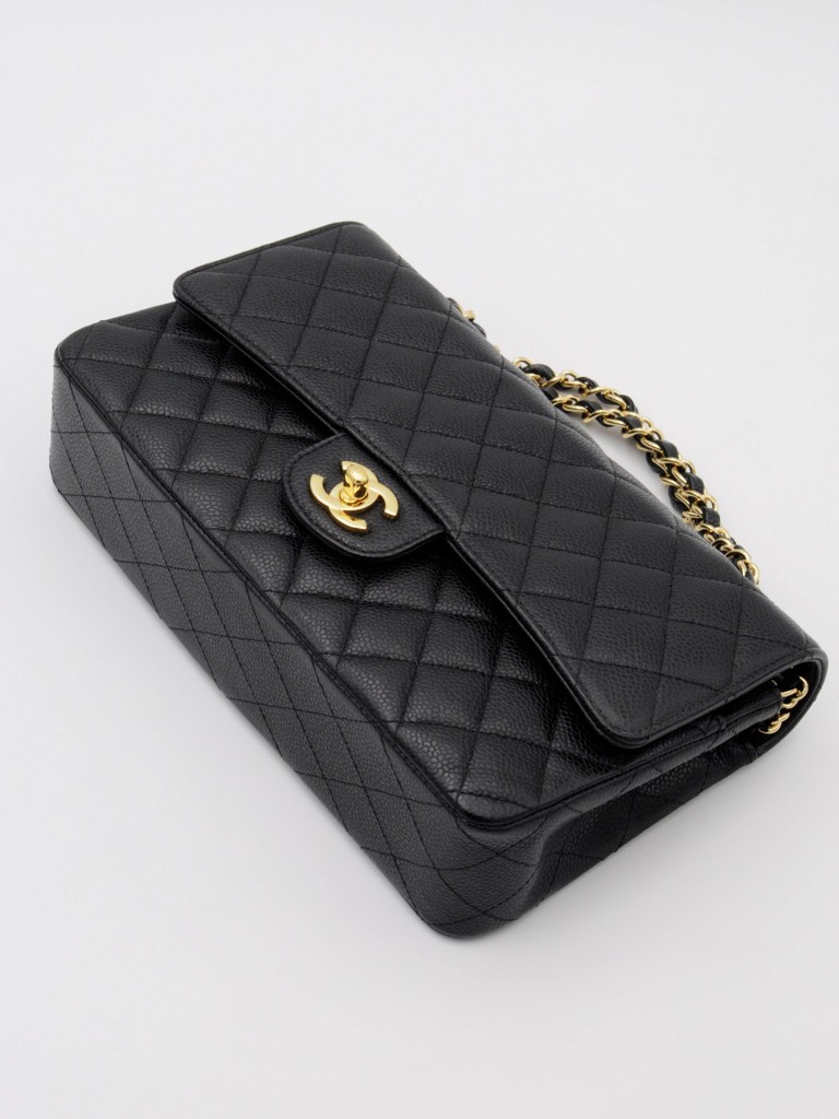 Classic Medium Double Flap Vintage 24k torebka