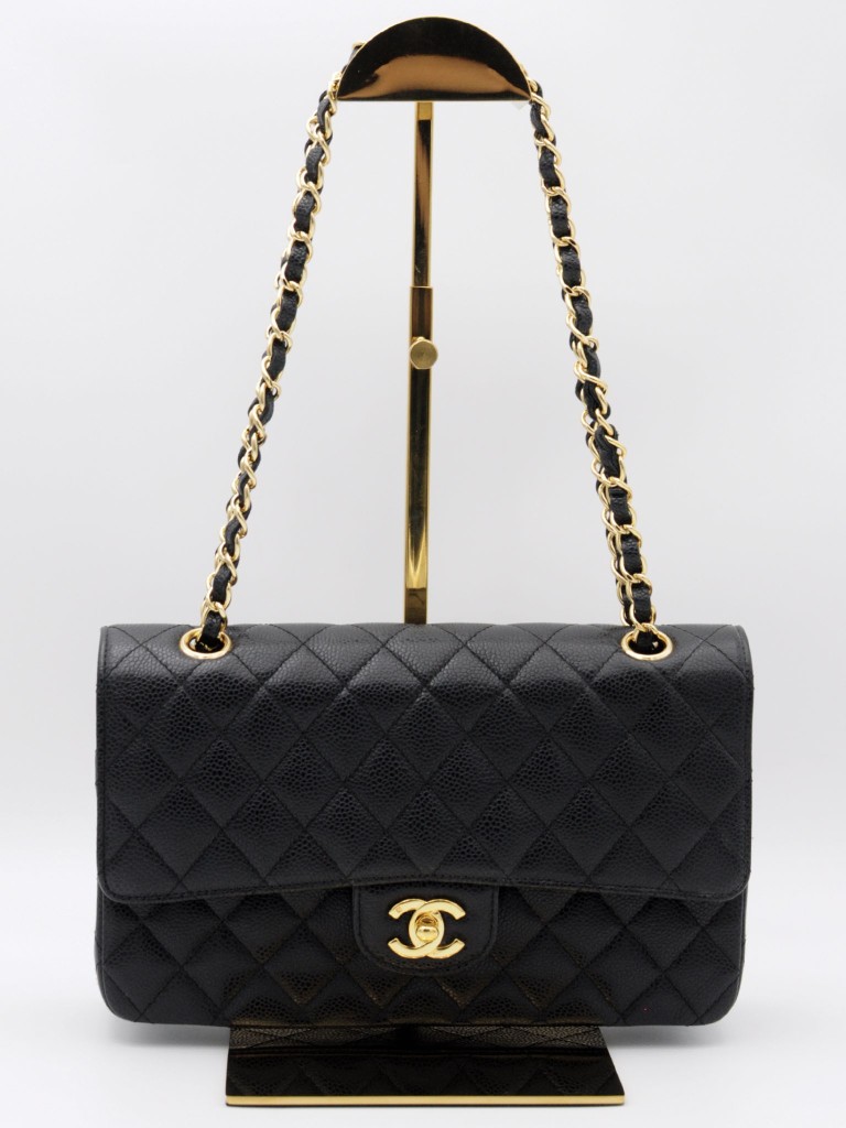 Classic Medium Double Flap Vintage 24k torebka