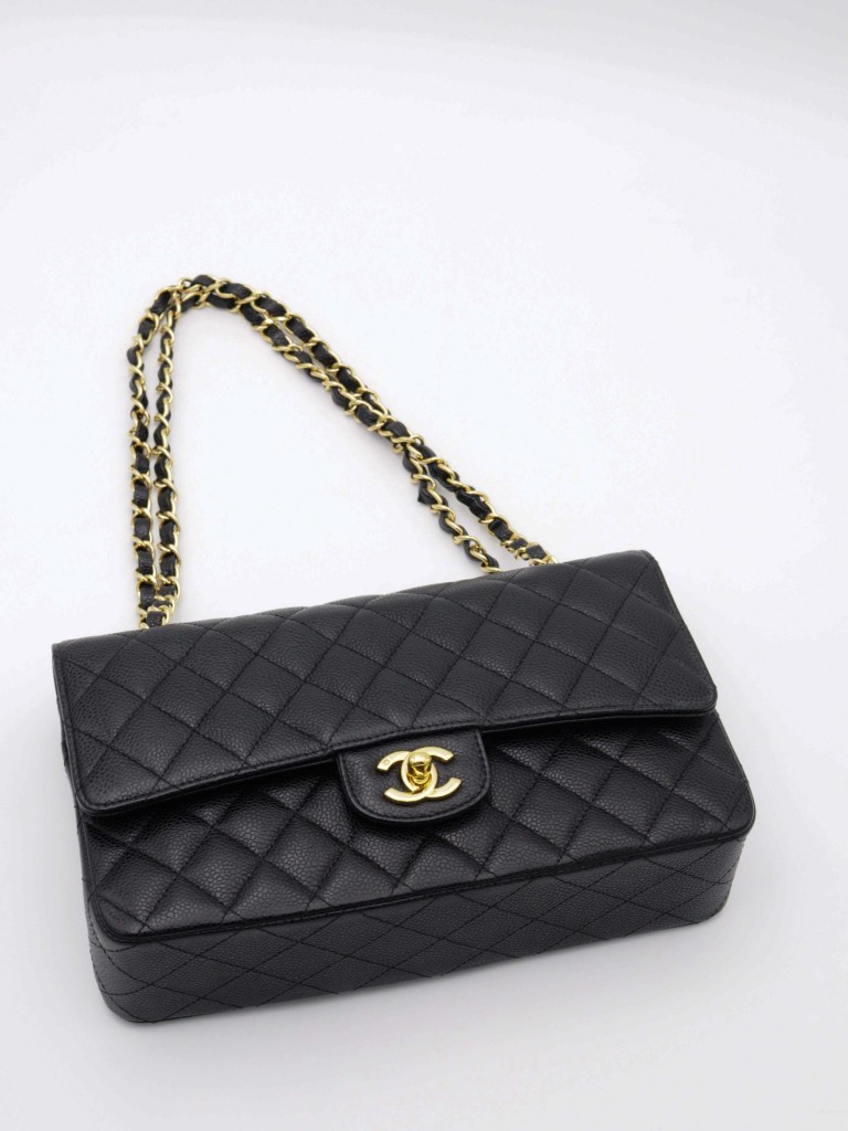 Classic Medium Double Flap Vintage 24k torebka