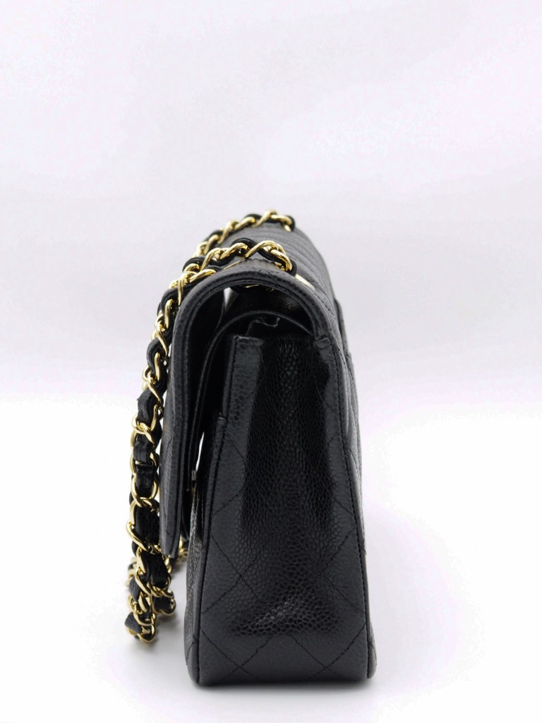 Classic Medium Double Flap Vintage 24k torebka