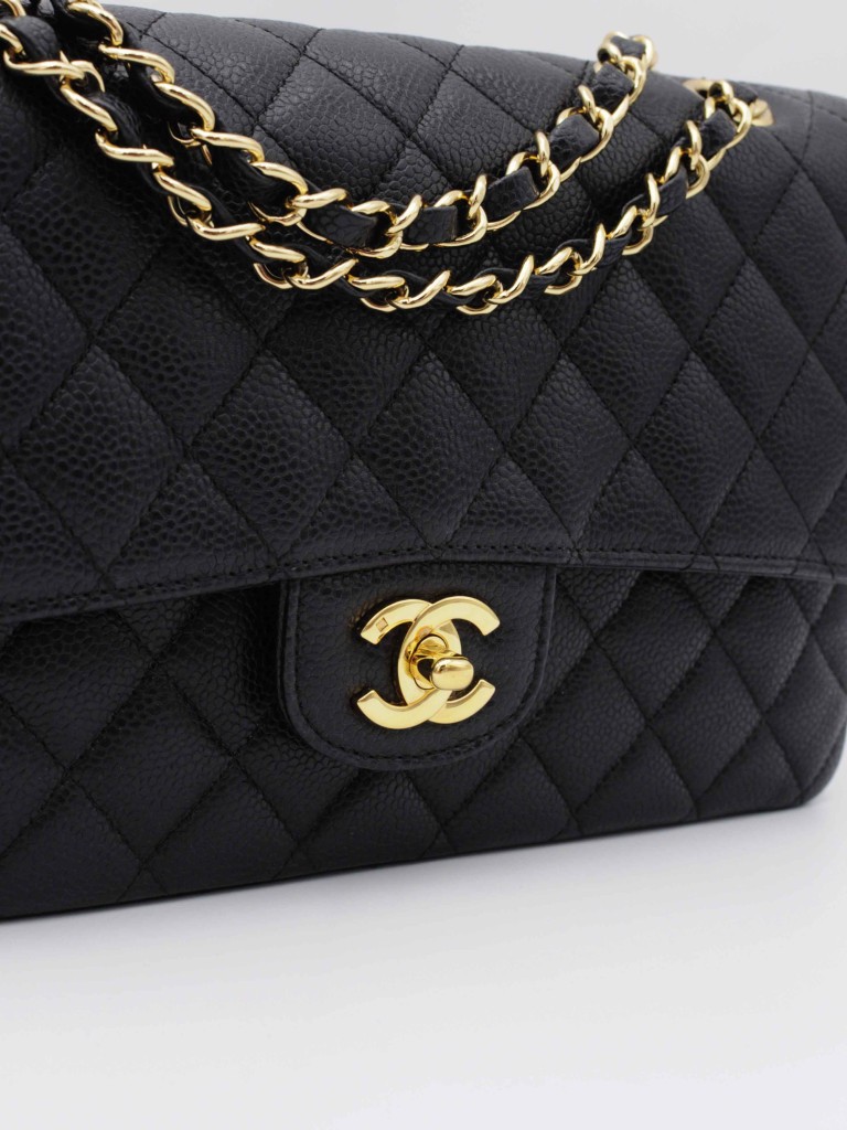 Classic Medium Double Flap Vintage 24k torebka