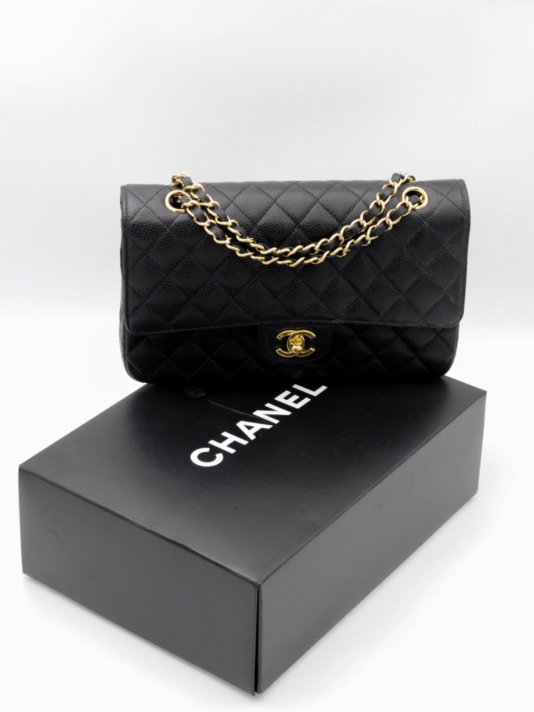 Classic Medium Double Flap Vintage 24k torebka