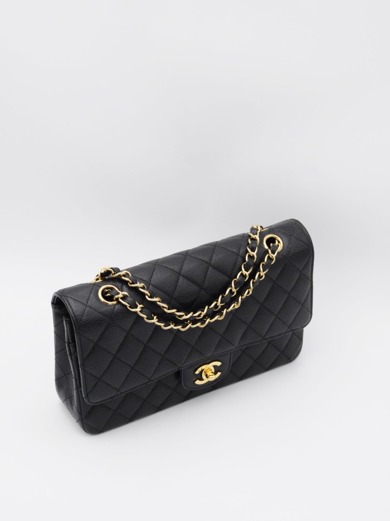 Classic Medium Double Flap Vintage 24k torebka