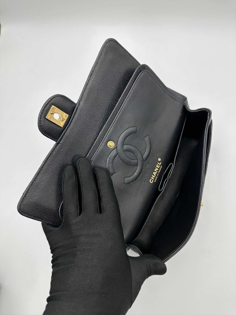 Classic Medium Double Flap Vintage 24k torebka