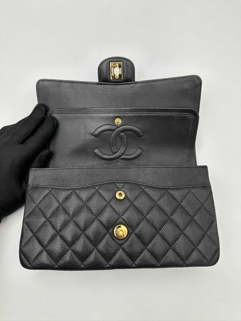 Classic Medium Double Flap Vintage 24k torebka