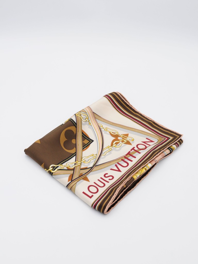 Louis Vuitton Ultimate Monogram Square 90 scarf